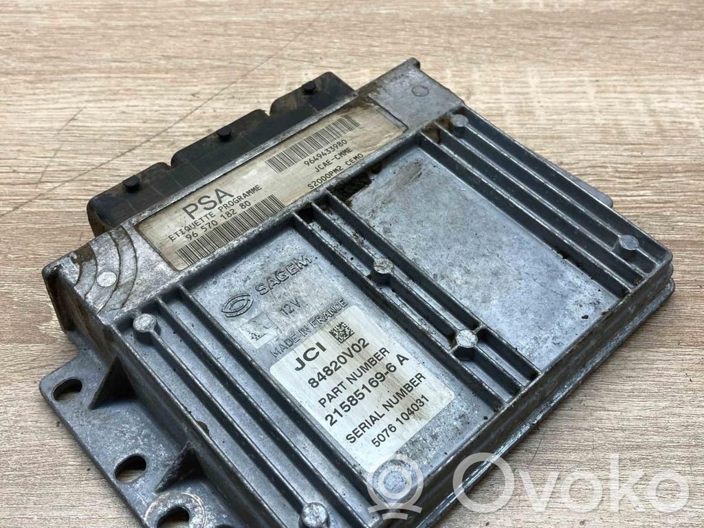 Citroen C3 Engine control unit/module ECU 