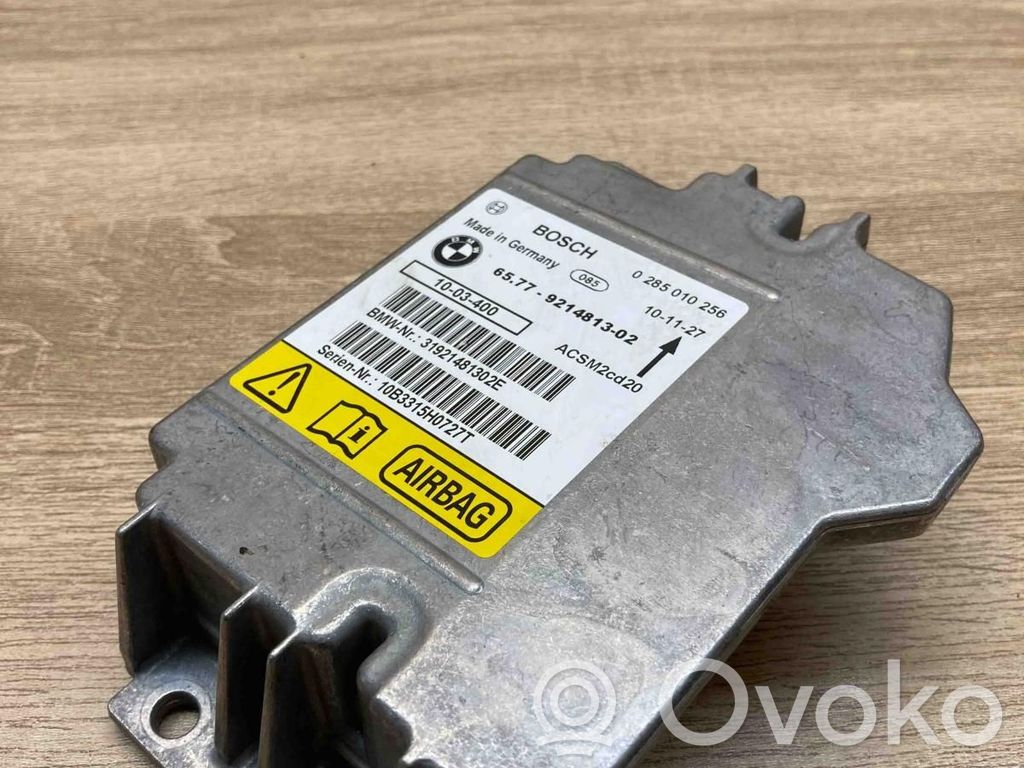Centralina/modulo airbag   9214813,0285010256