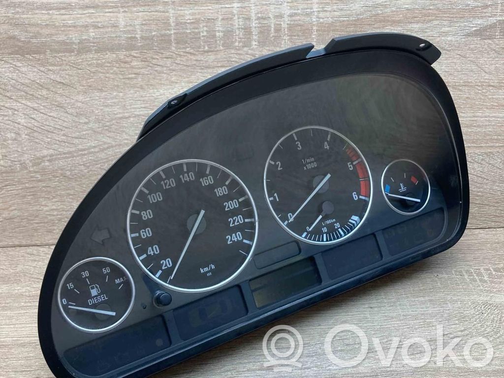 BMW 5 E39 Tachimetro (quadro strumenti) 