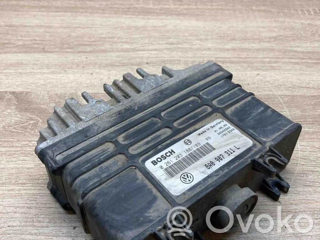 Audi 80 90 B3 Centralina/modulo motore ECU 