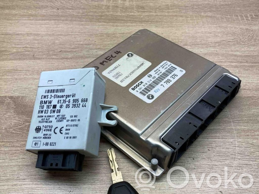 BMW 5 E39 Kit cu ECU motor și set închidere uși 