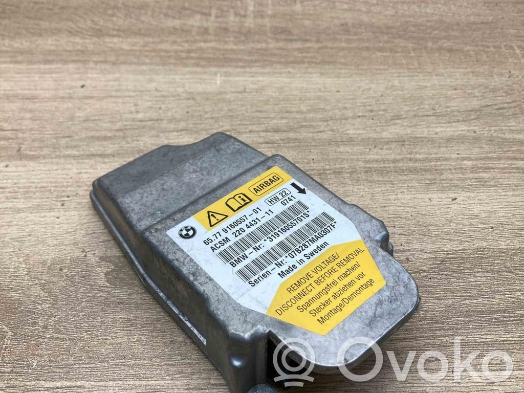 BMW 5 E60 E61 Unitate/modul de comandă airbaguri 