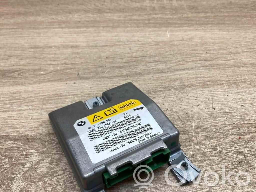 Airbag control unit/module   6940298,2204347