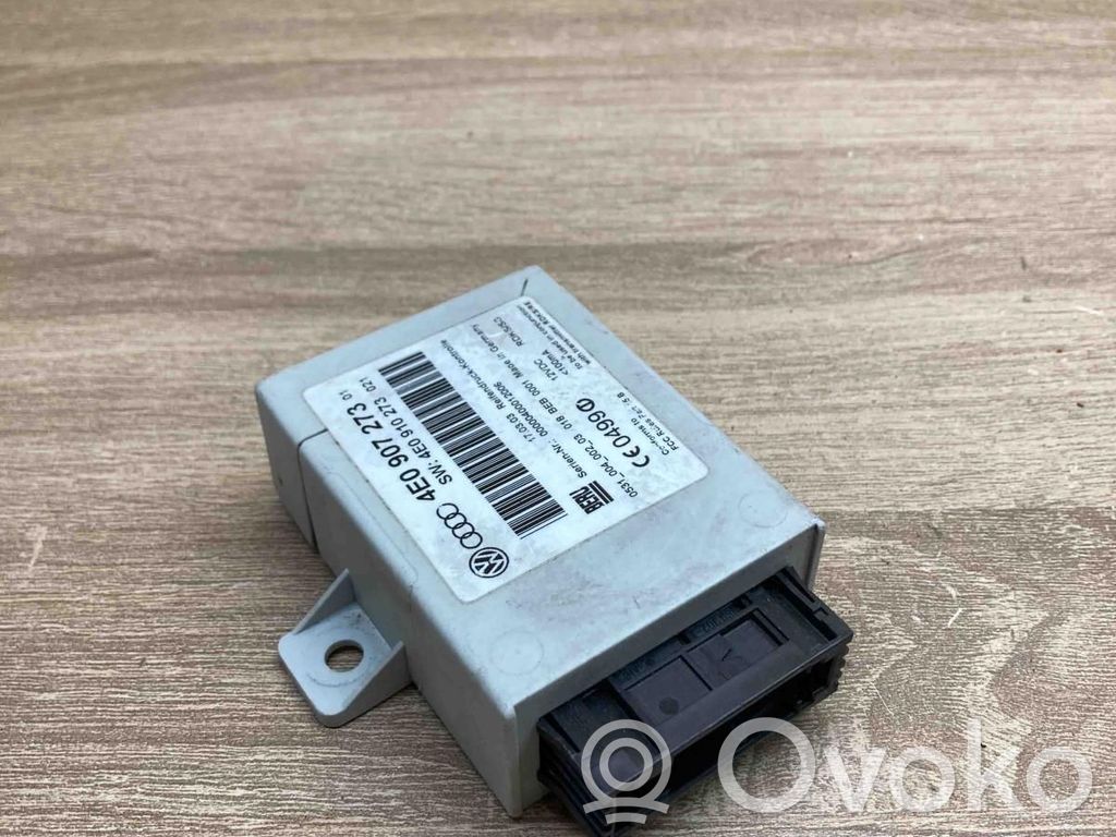 Module de pression des pneus   4E0907273