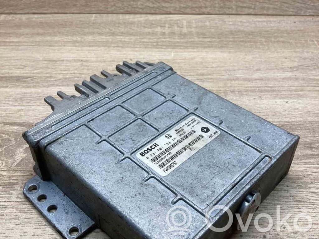 Engine control unit/module ECU   P04686757,0281001333