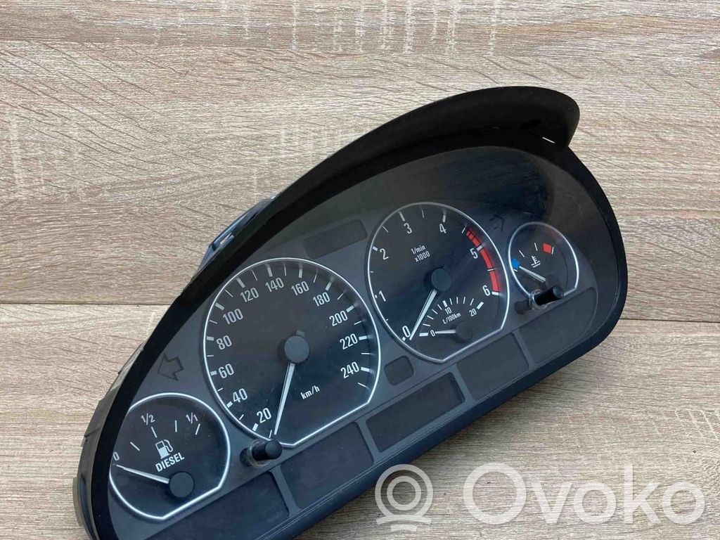 BMW 3 E46 Speedometer (instrument cluster) 