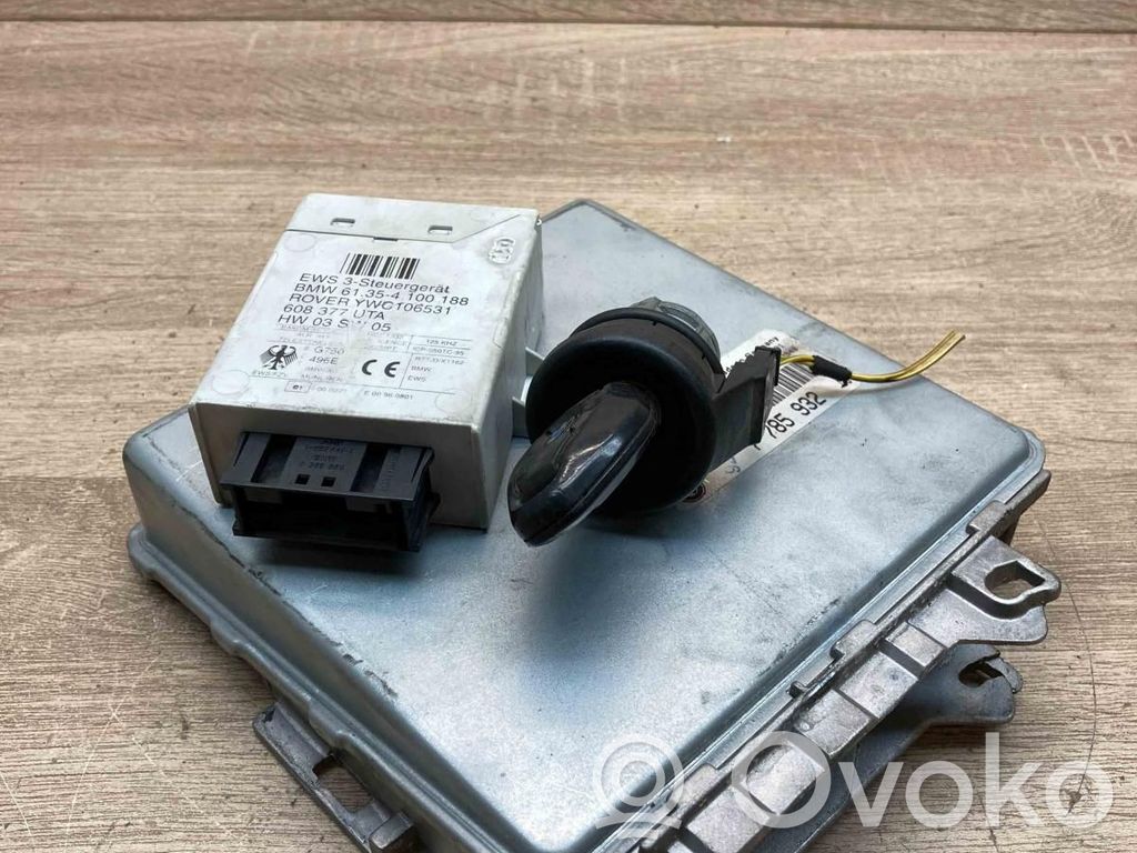 BMW 5 E39 Kit centralina motore ECU e serratura 