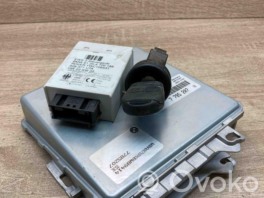 BMW 5 E39 Kit centralina motore ECU e serratura 