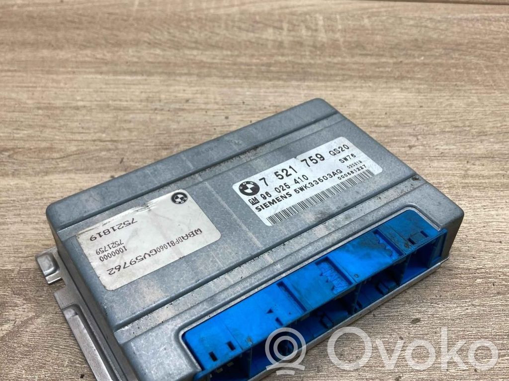 BMW 5 E39 Centralina/modulo scatola del cambio 