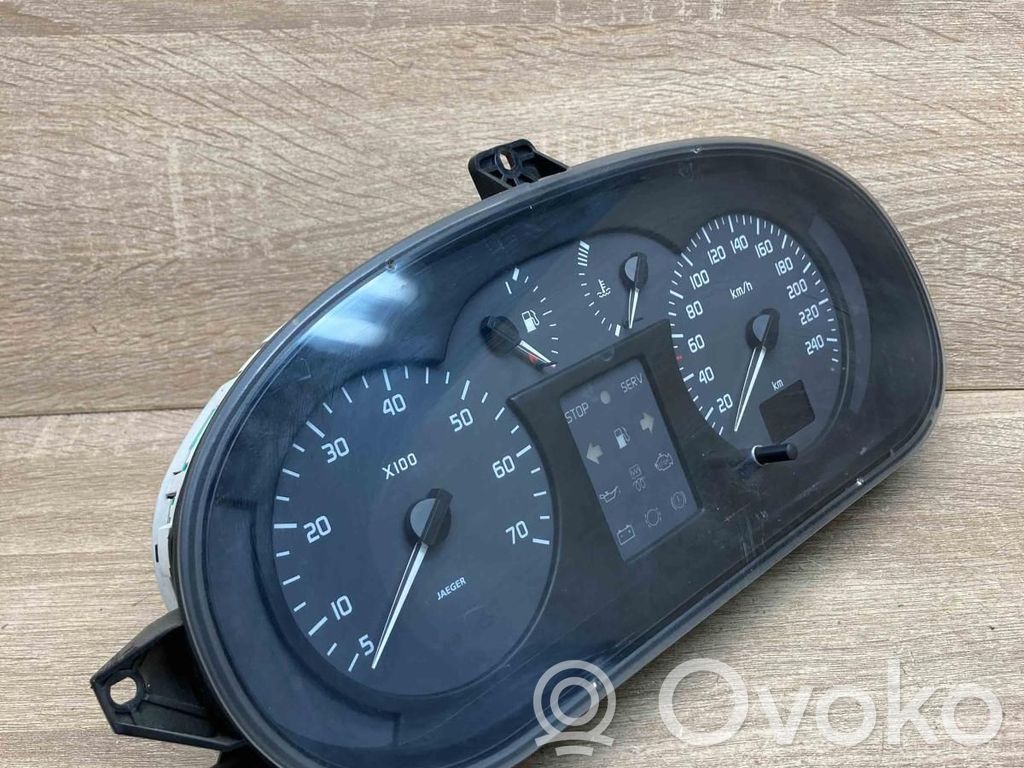 Renault Megane I Vitezometru (grup de instrumente) 