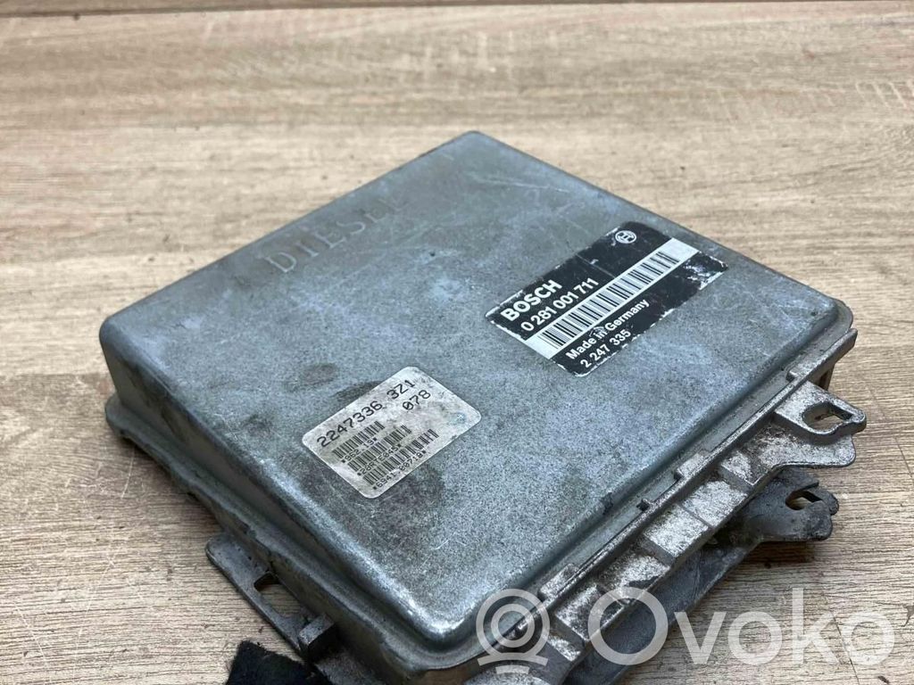 Engine control unit/module ECU   2247335,0281001711