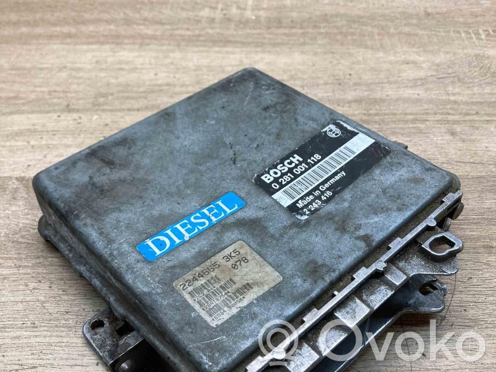 BMW 3 E36 Motorsteuergerät ECU 