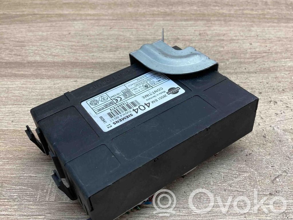 Nissan Almera N16 Modulo comfort/convenienza
