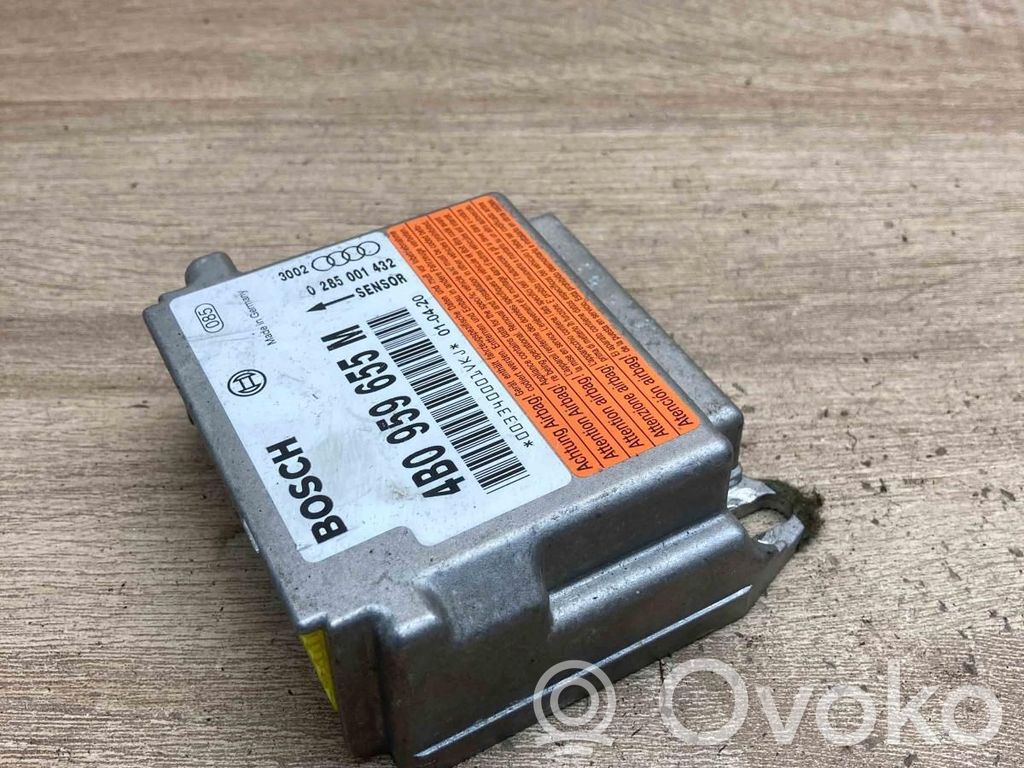 Centralina/modulo airbag   4B0959655M,0285001432