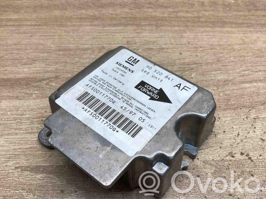 Opel Astra G Centralina/modulo airbag