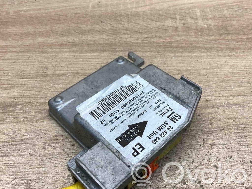 Opel Corsa C Unidad de control/módulo del Airbag 