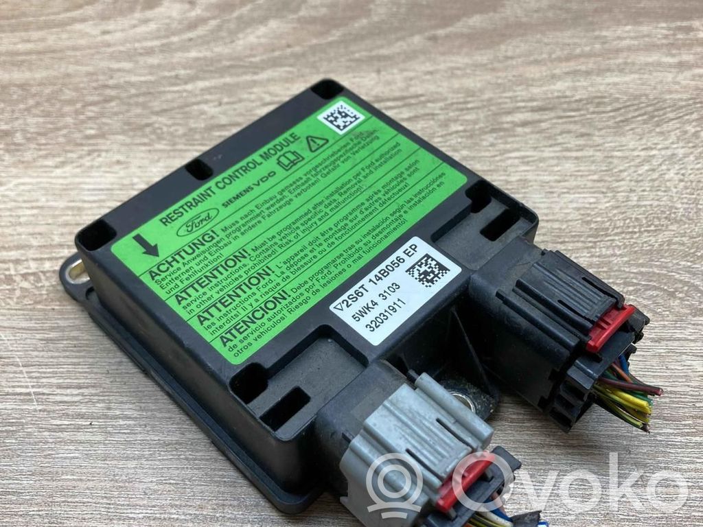 Ford Fiesta Unitate/modul de comandă airbaguri 