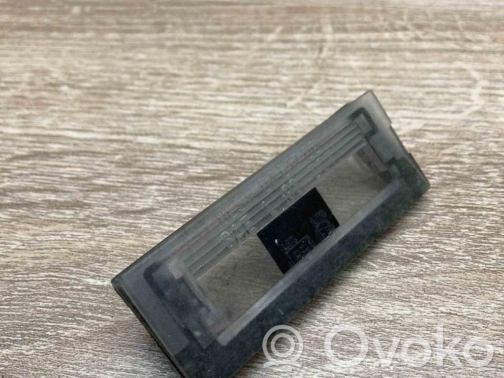 BMW 3 E46 Éclairage de plaque d'immatriculation 
