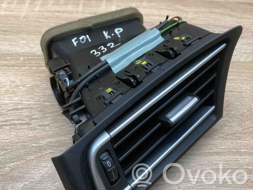 BMW 7 F01 F02 F03 F04 Garniture, panneau de grille d'aération latérale