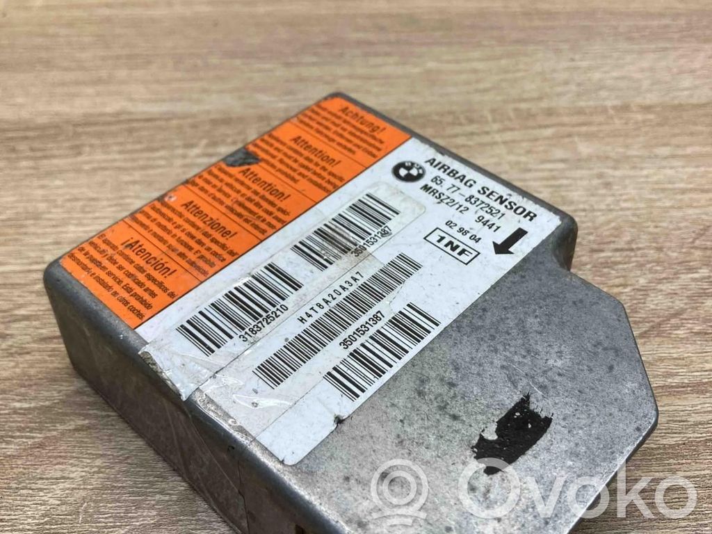 BMW 5 E34 Sterownik / Moduł Airbag 