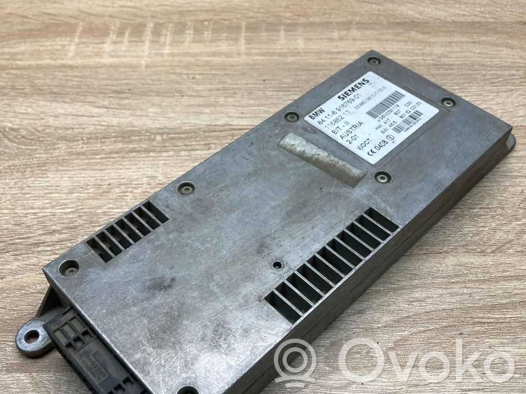 BMW 3 E46 Bluetooth control unit module 