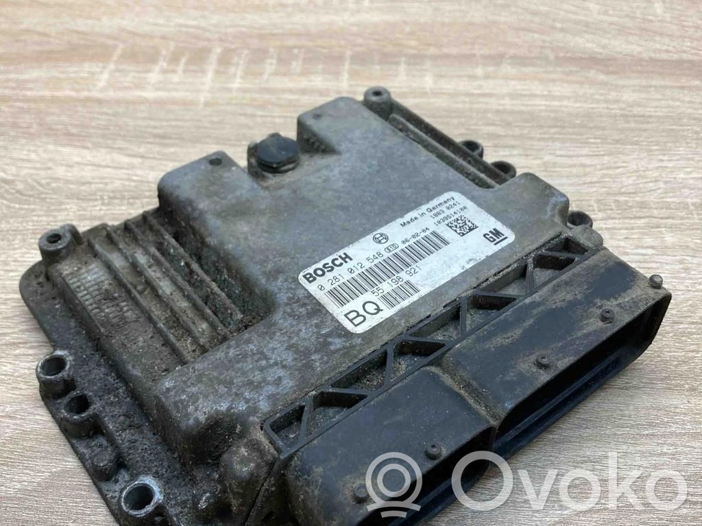 Opel Astra H Unité de commande, module ECU de moteur 