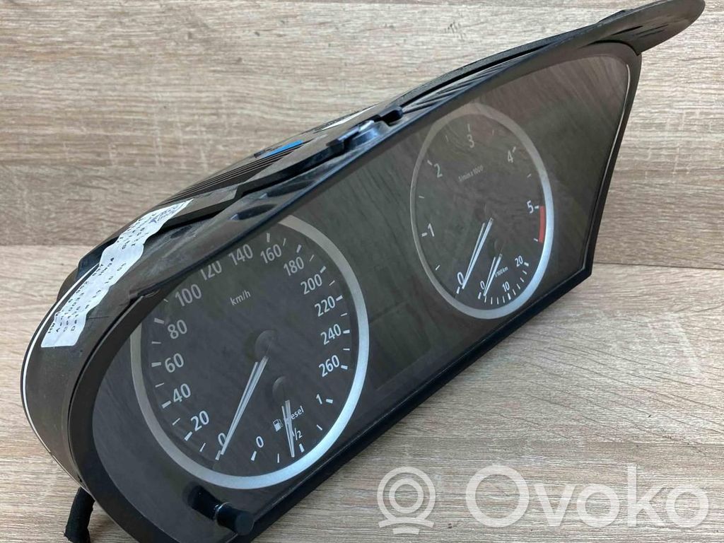 BMW 5 E60 E61 Velocímetro (tablero de instrumentos) 