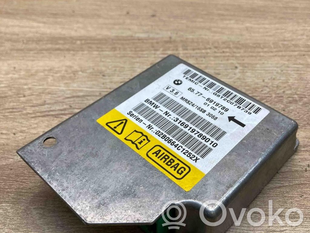 Airbag control unit/module   6919789,V36