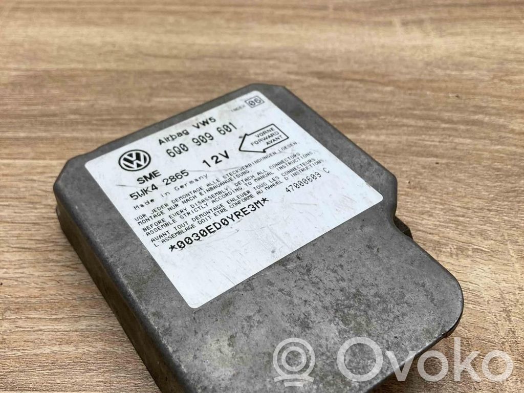 Volkswagen Sharan Unitate/modul de comandă airbaguri 