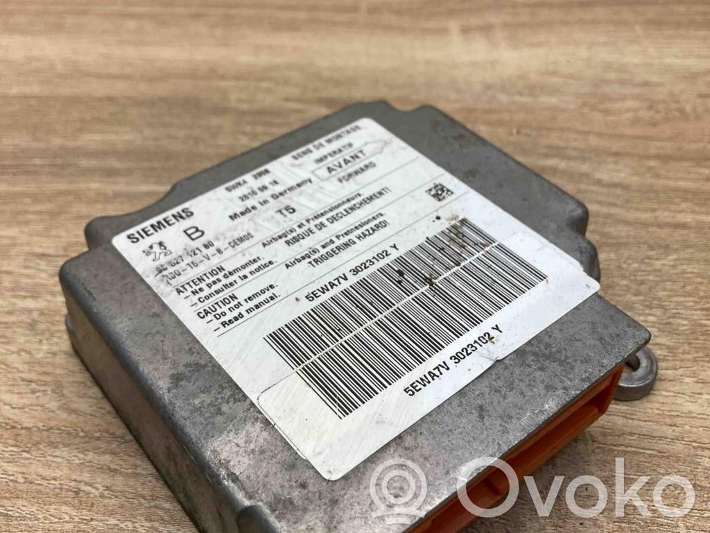 Peugeot 307 Unitate/modul de comandă airbaguri 