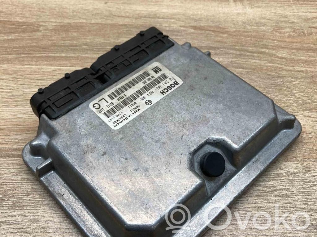Engine control unit/module ECU   90569348,0281001634,USED