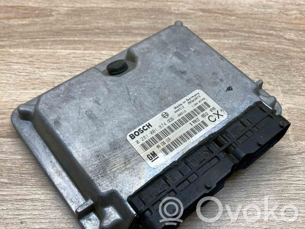 Engine control unit/module ECU   09136119,0281001874