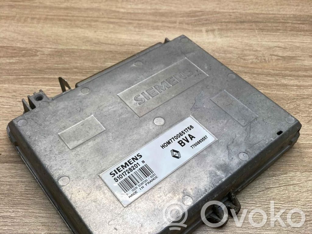Engine control unit/module ECU   HOM7700851756,7700863557