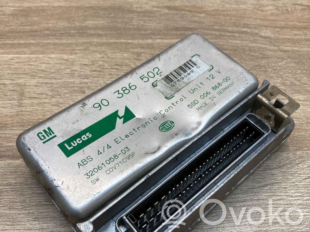 ABS control unit/module   90386502,5SD00686800
