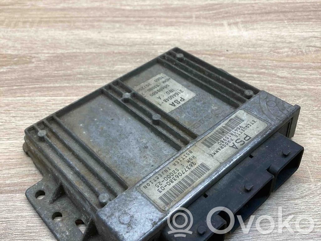 Peugeot 206 Engine control unit/module ECU 