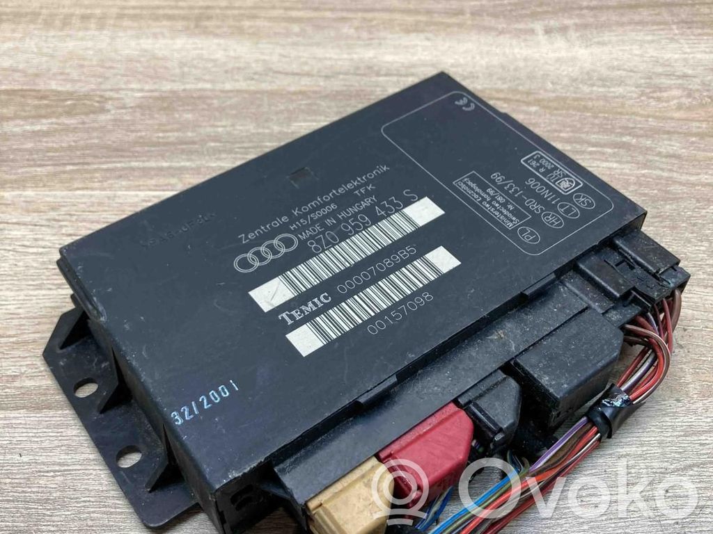 Audi A2 Komforta modulis 