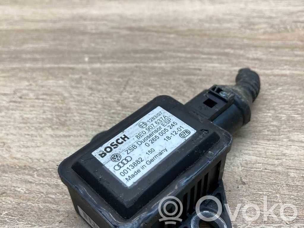 Audi A8 S8 D3 4E Sensore di imbardata accelerazione ESP