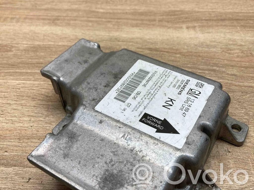 Opel Vectra C Centralina/modulo airbag 