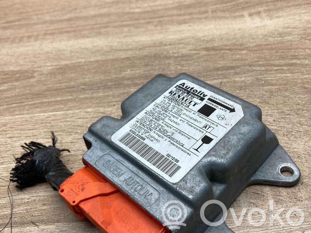 Renault Scenic I Centralina/modulo airbag 