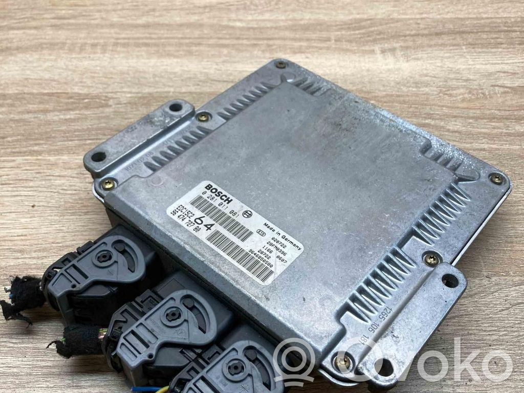 Peugeot 307 Unitate control motor/modul ECU 