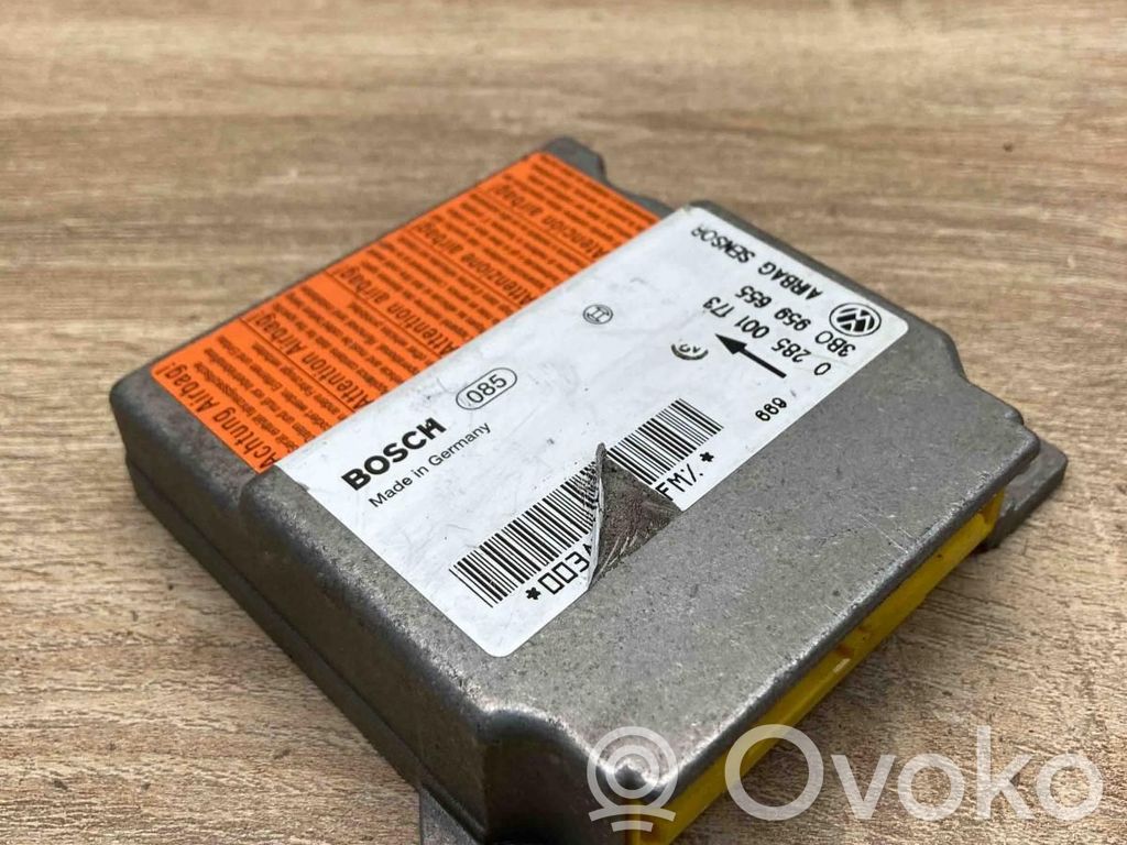 Centralina/modulo airbag   3B0959655,0285001173