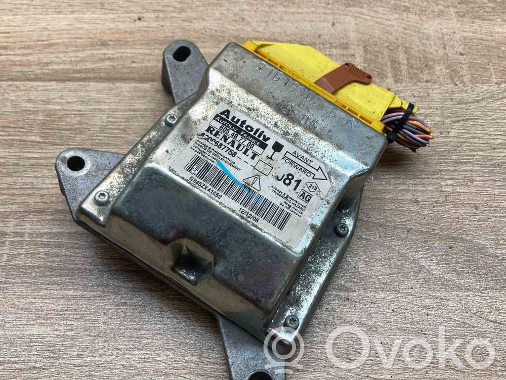 Renault Espace IV Unitate/modul de comandă airbaguri 