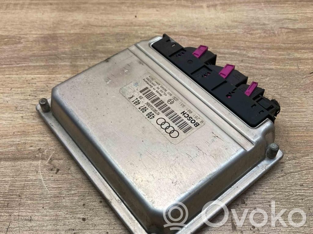 Audi A6 S6 C5 4B Unité de commande, module ECU de moteur 
