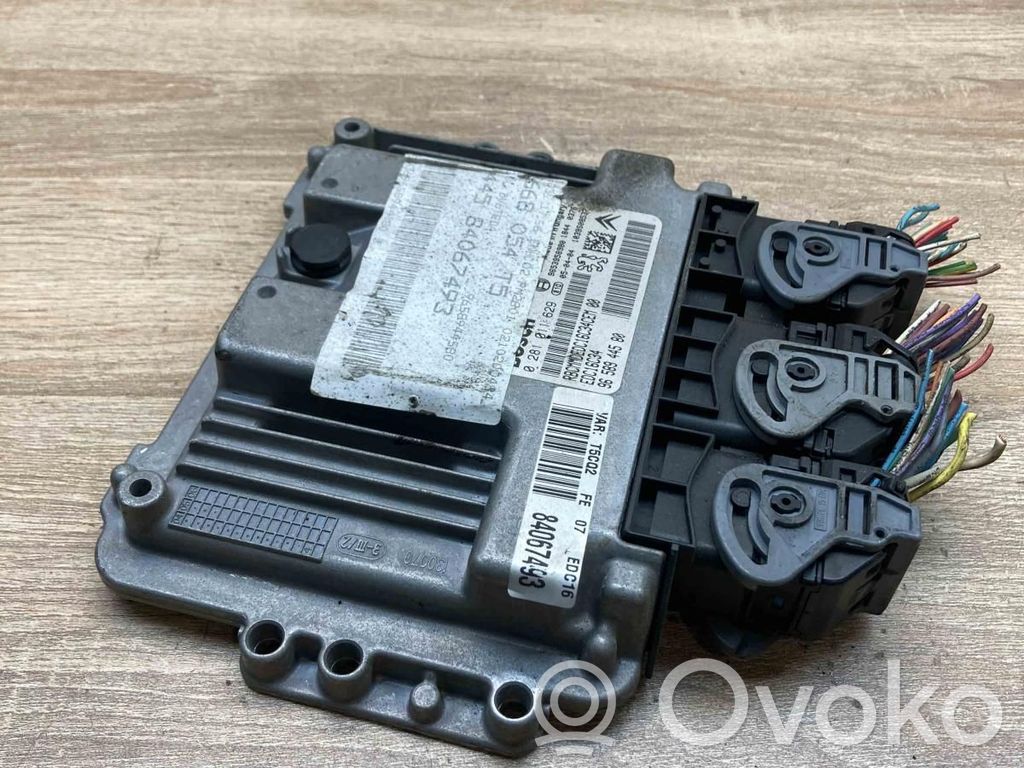 Citroen C4 I Engine control unit/module ECU 