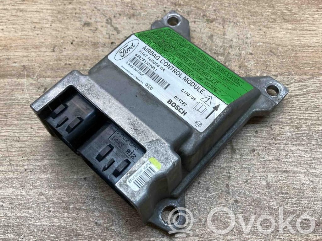 Unitate/modul de comandă airbaguri   YS4T14B056BA,0285001396