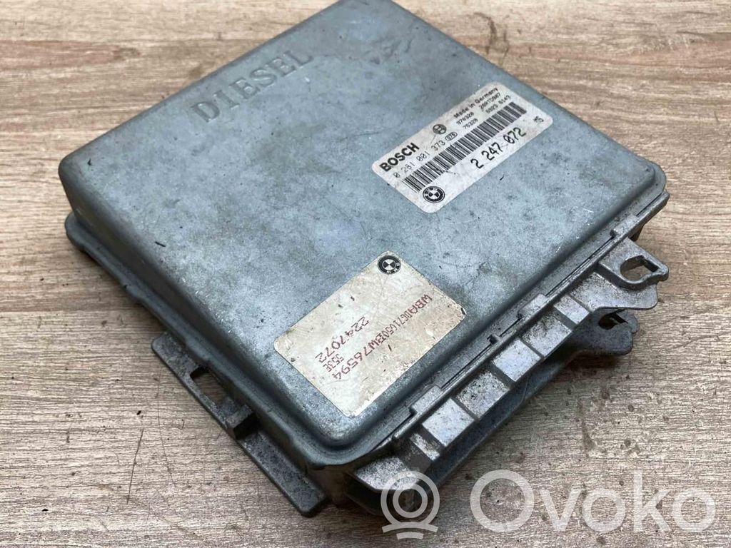 Engine control unit/module ECU   2247072,0281001373