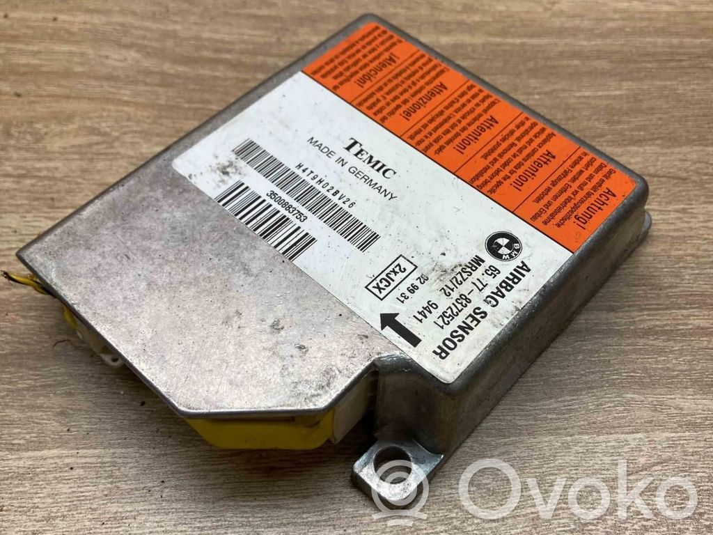 BMW 5 E39 Sterownik / Moduł Airbag 