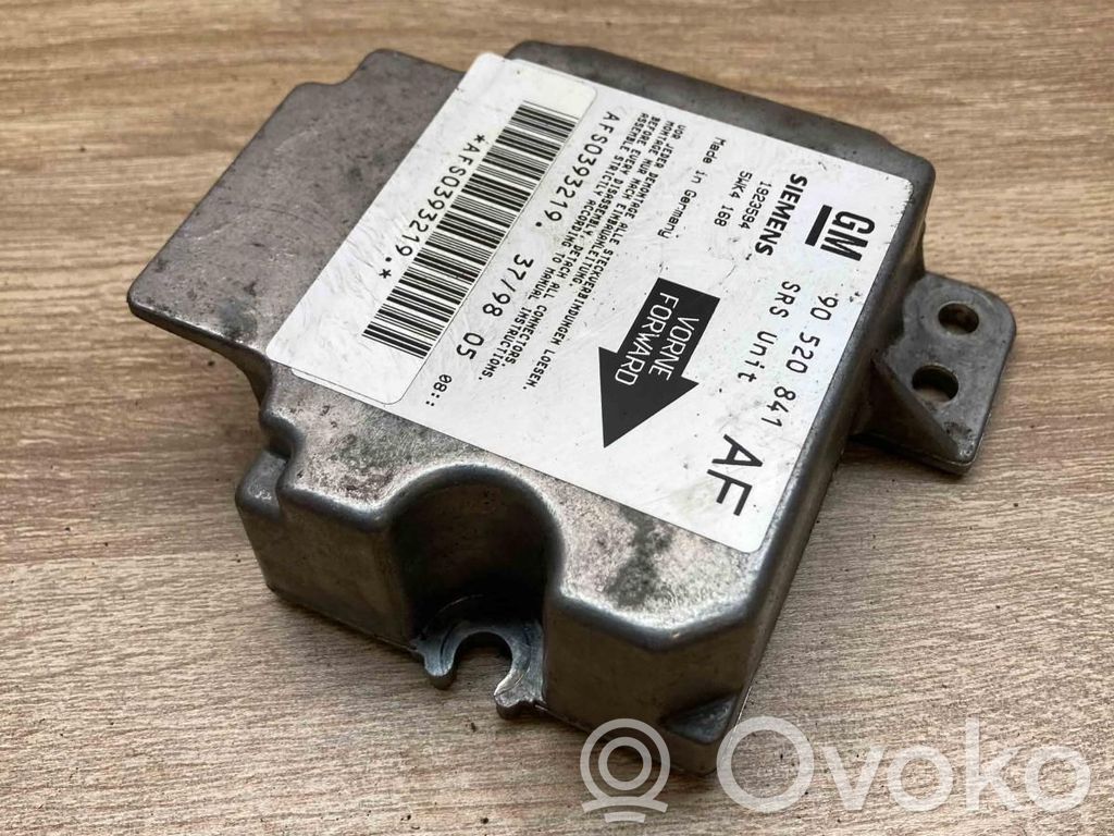 Opel Astra G Centralina/modulo airbag
