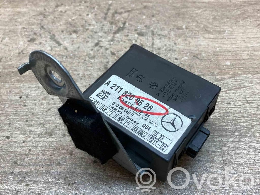 Mercedes-Benz E W212 Unitate/modul control alarmă 