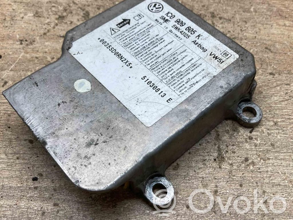 Volkswagen Polo Unitate/modul de comandă airbaguri 